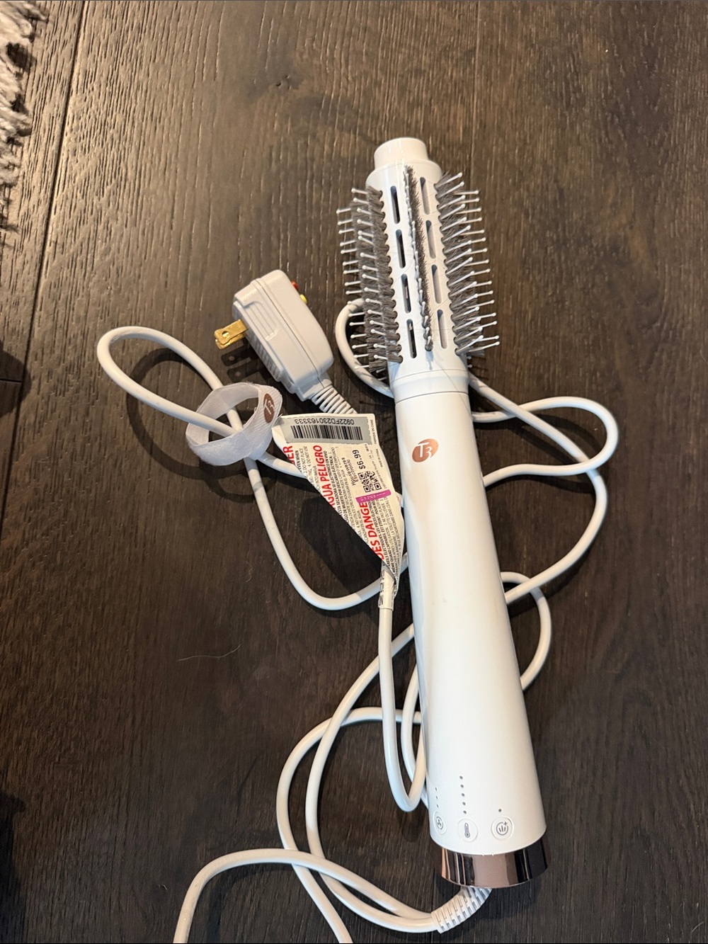 T3 White Hot Air Styling Brush - Round Brush Dryer tested works great!!